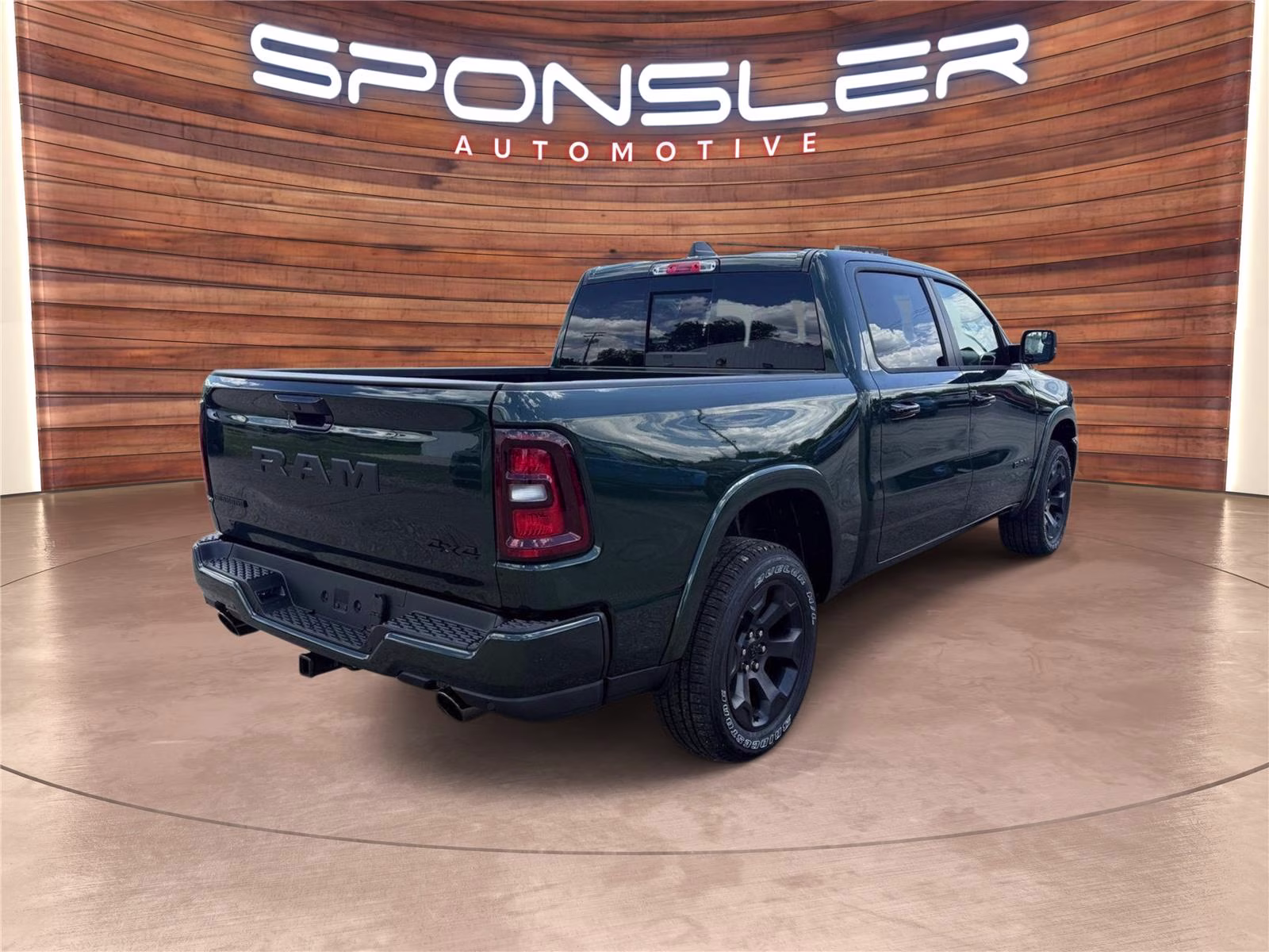 2026 Serrano Green Metallic Ram 1500 Big Horn 4X4 Truck