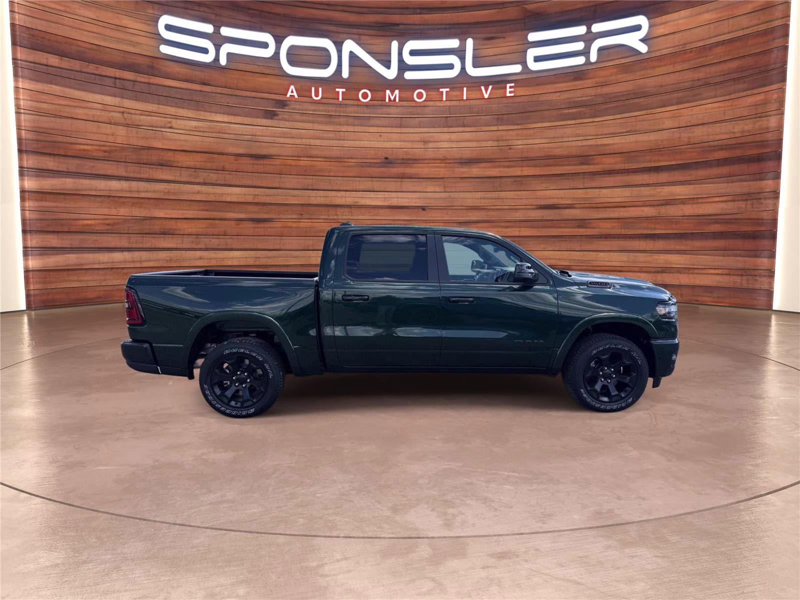 2026 Serrano Green Metallic Ram 1500 Big Horn 4X4 Truck