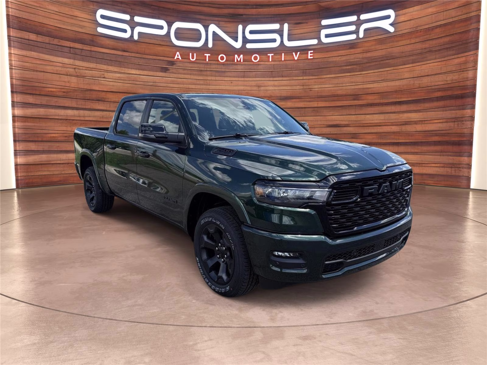 2026 Serrano Green Metallic Ram 1500 Big Horn 4X4 Truck