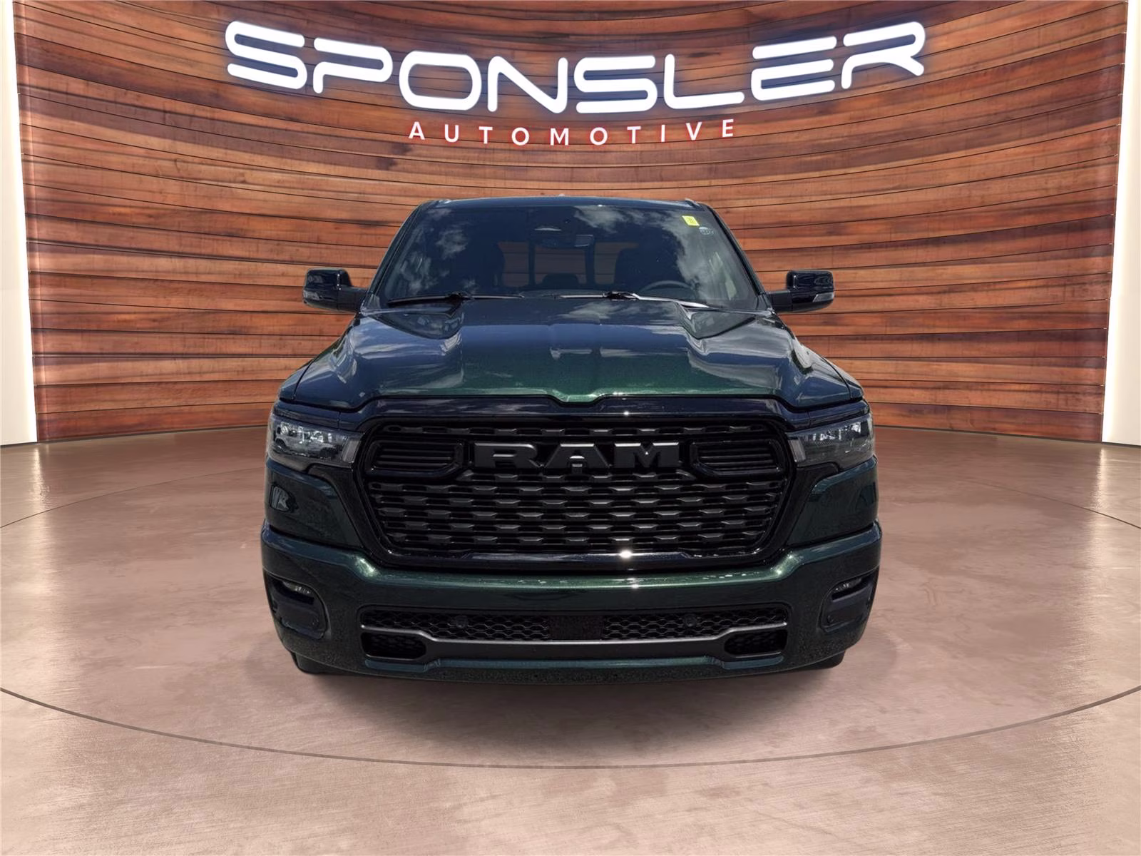2026 Serrano Green Metallic Ram 1500 Big Horn 4X4 Truck