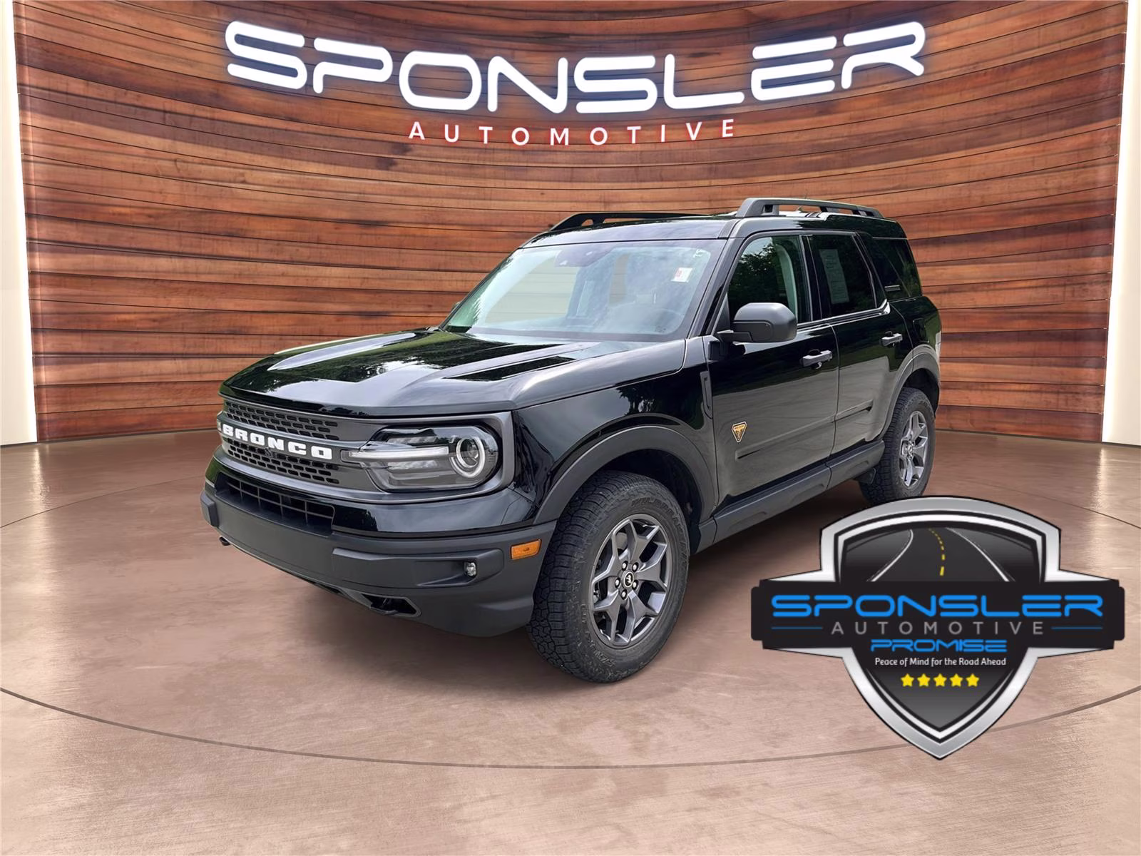 2024 Shadow Black Ford Bronco Sport Badlands 4X4 Crossover