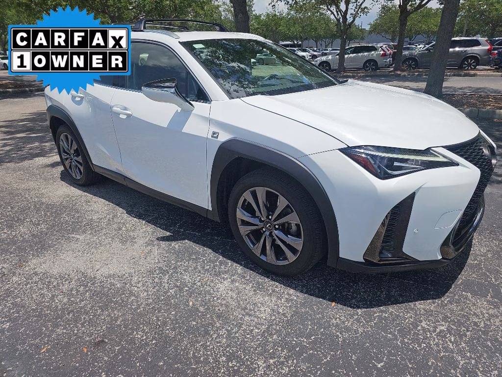 2019 Ultra White Lexus UX 200 F SPORT FWD SUV