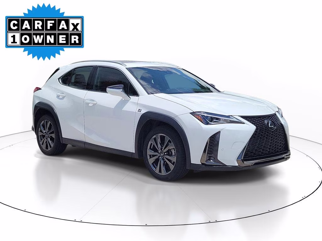 2019 Ultra White Lexus UX 200 F SPORT FWD SUV