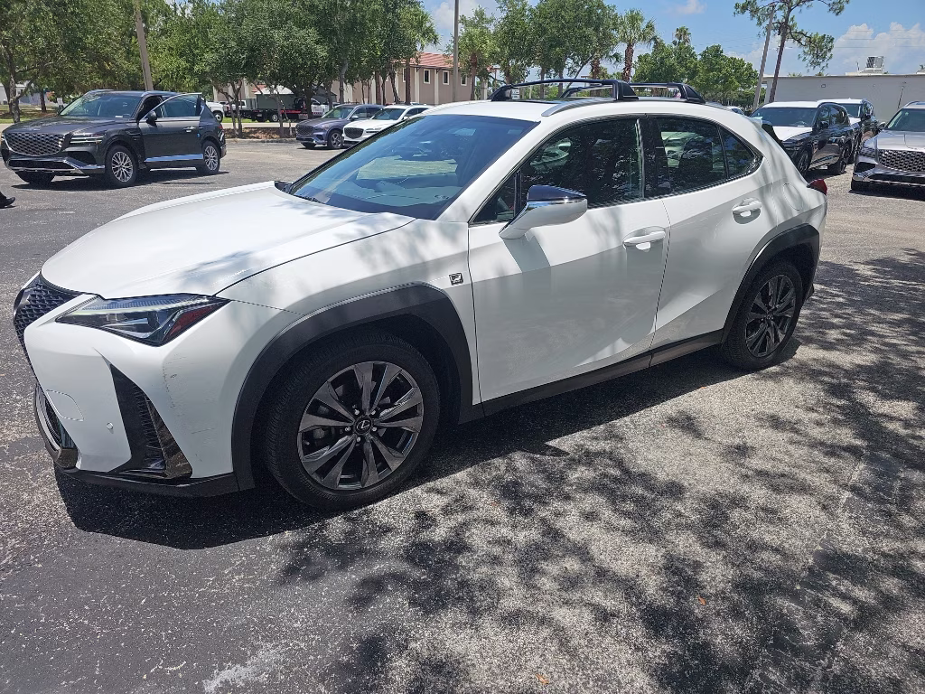 2019 Ultra White Lexus UX 200 F SPORT FWD SUV