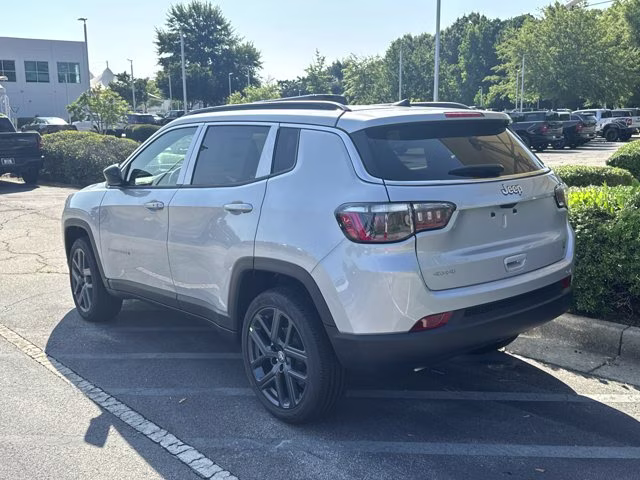 2026 Silver Zynith Metallic Clearcoat Jeep Compass 85th Anniversary 4X4 SUV