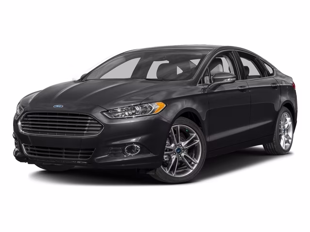 2016 Shadow Black Ford Fusion Titanium FWD Sedan