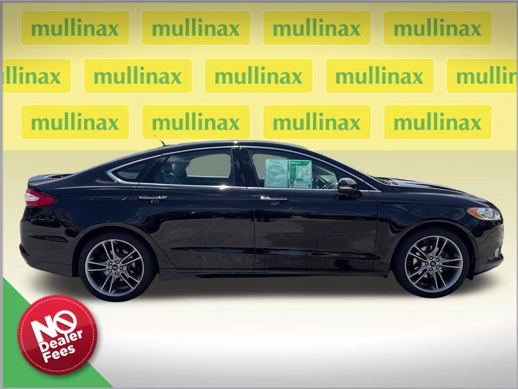 2016 Shadow Black Ford Fusion Titanium FWD Sedan