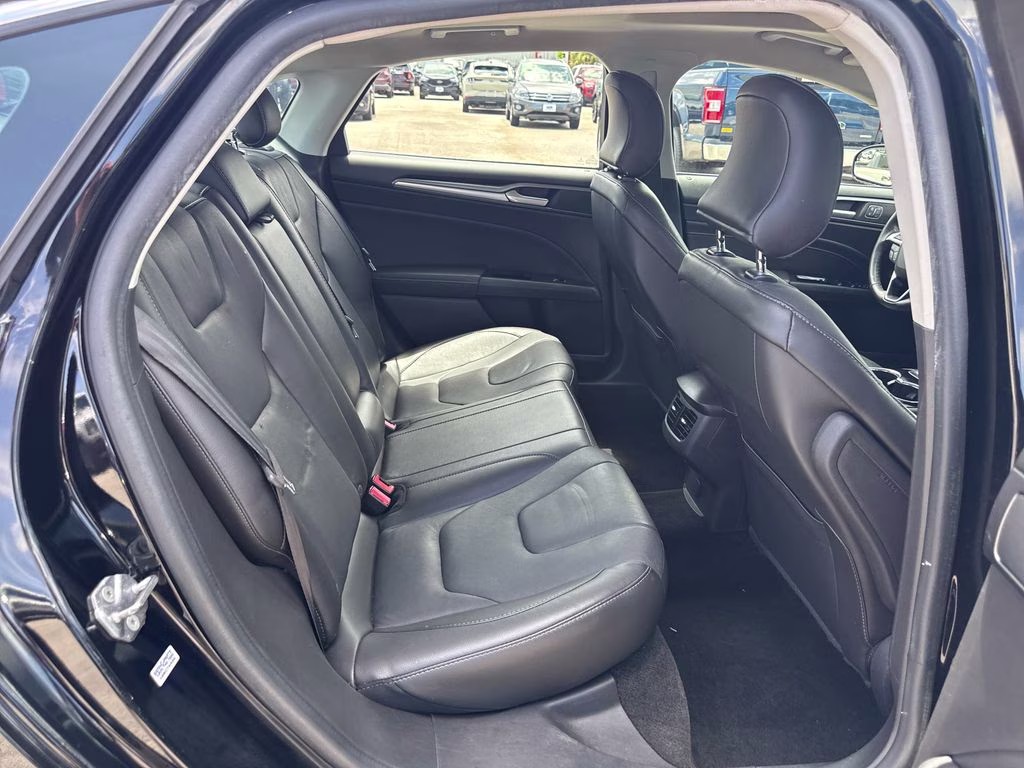 2016 Shadow Black Ford Fusion Titanium FWD Sedan