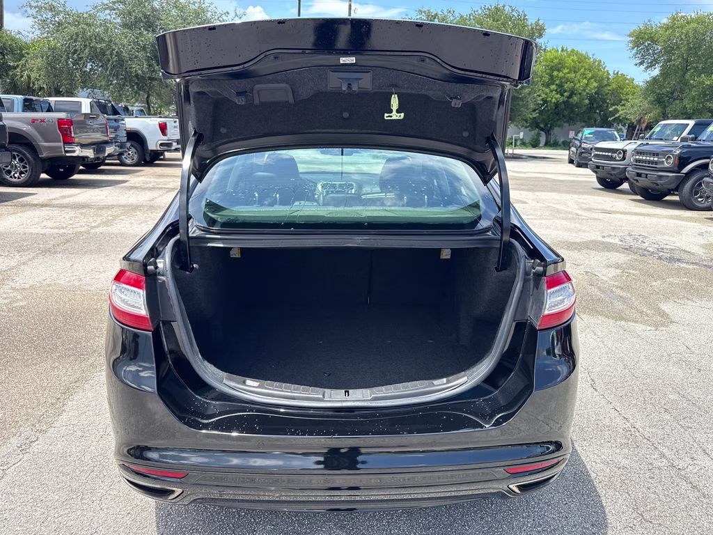 2016 Shadow Black Ford Fusion Titanium FWD Sedan