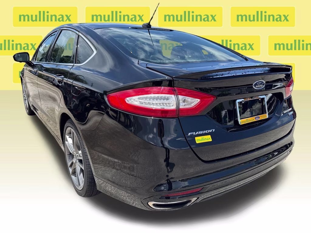 2016 Shadow Black Ford Fusion Titanium FWD Sedan
