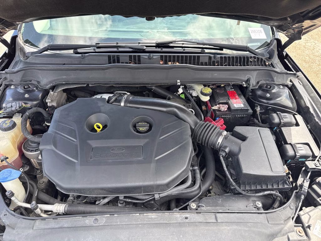 2016 Shadow Black Ford Fusion Titanium FWD Sedan