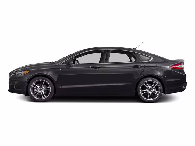 2016 Shadow Black Ford Fusion Titanium FWD Sedan