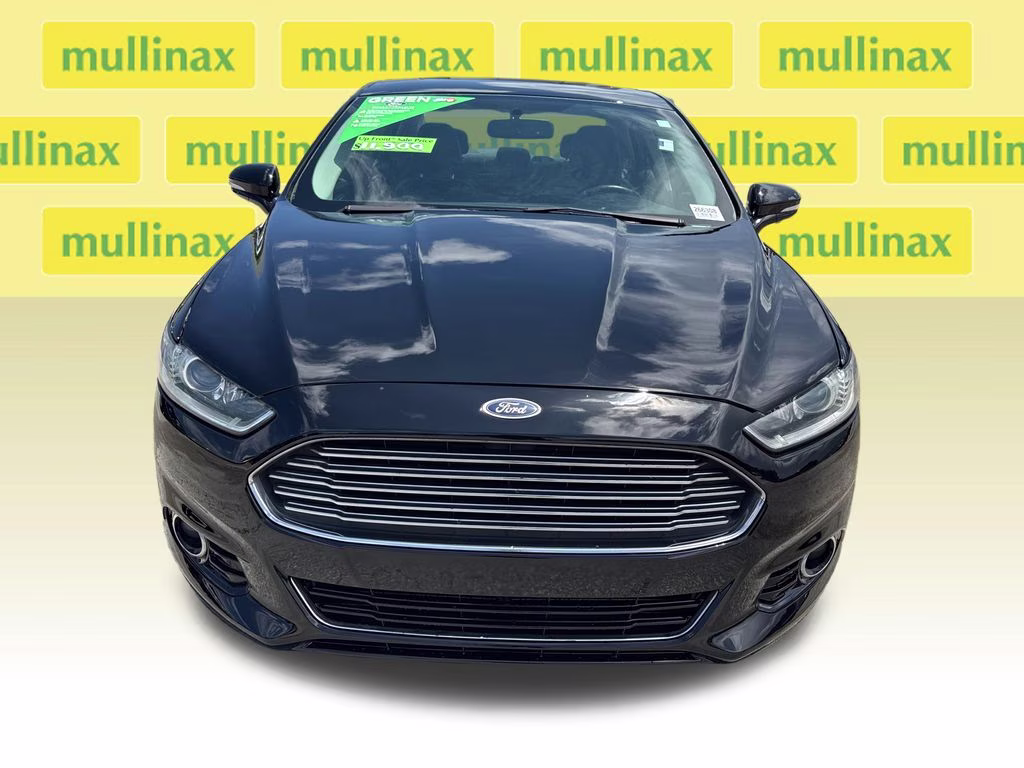 2016 Shadow Black Ford Fusion Titanium FWD Sedan