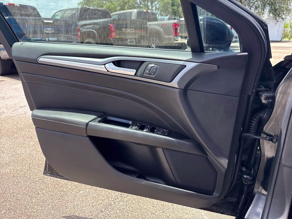 2016 Shadow Black Ford Fusion Titanium FWD Sedan