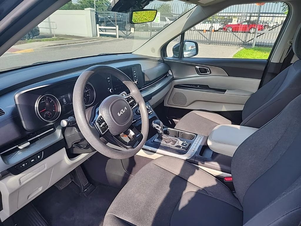 2022 Aurora Black Kia Carnival LX FWD Van