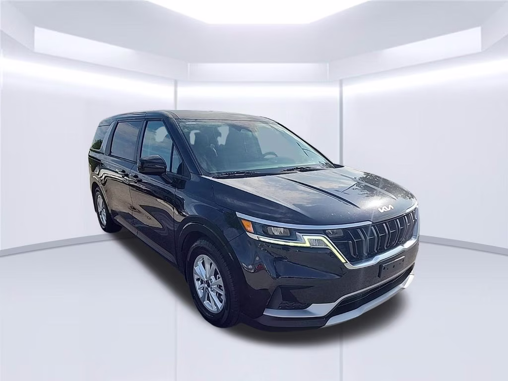 2022 Aurora Black Kia Carnival LX FWD Van