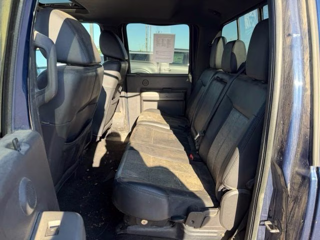 2011 Dark Blue Pearl Metallic Ford Super Duty F-350 SRW Lariat 4X4 Truck