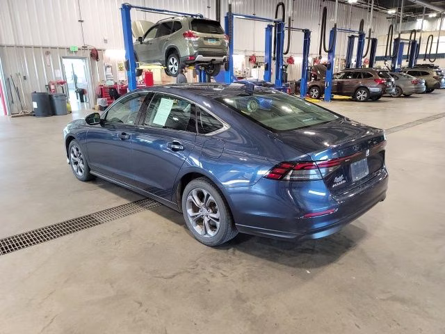 2024 Blue Honda Accord EX FWD Sedan