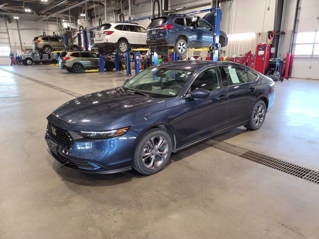 2024 Blue Honda Accord EX FWD Sedan