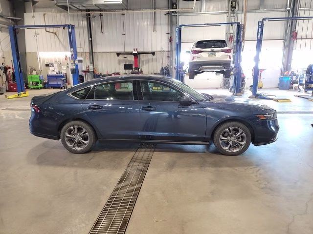 2024 Blue Honda Accord EX FWD Sedan