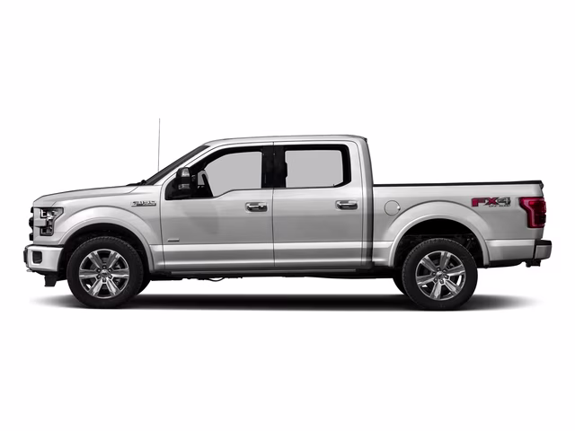 2016 White Platinum Metallic Tri-Coat Ford F-150 Platinum 4X4 Truck