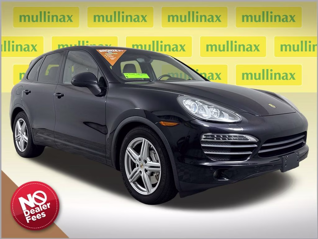 2011 Jet Black Metallic Porsche Cayenne S AWD SUV