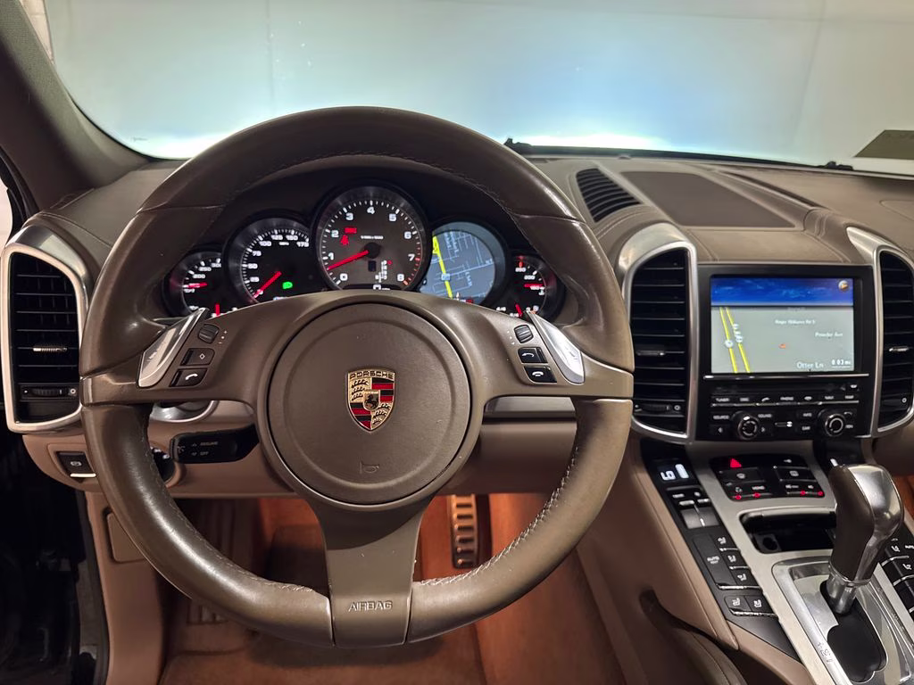 2011 Jet Black Metallic Porsche Cayenne S AWD SUV