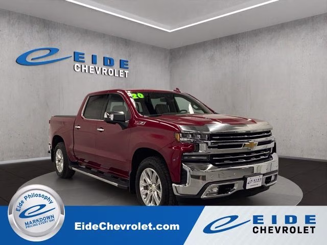 2020 Cajun Red Tintcoat Chevrolet Silverado 1500 LTZ 4X4 Truck