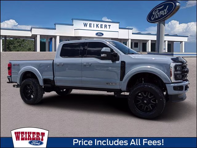 2024 Gray Metallic Ford Super Duty F-350 SRW Platinum 4X4 Truck