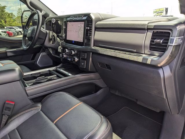 2024 Gray Metallic Ford Super Duty F-350 SRW Platinum 4X4 Truck