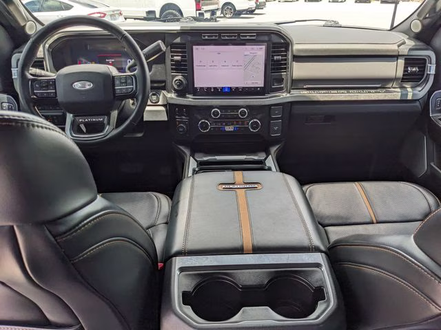 2024 Gray Metallic Ford Super Duty F-350 SRW Platinum 4X4 Truck