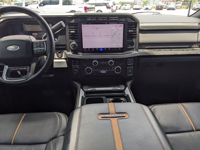 2024 Gray Metallic Ford Super Duty F-350 SRW Platinum 4X4 Truck