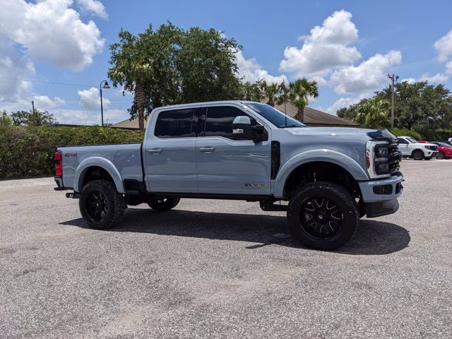 2024 Gray Metallic Ford Super Duty F-350 SRW Platinum 4X4 Truck