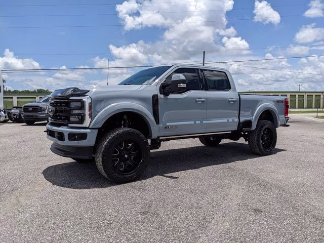 2024 Gray Metallic Ford Super Duty F-350 SRW Platinum 4X4 Truck
