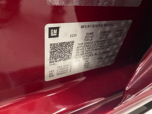 2020 Cajun Red Tintcoat Chevrolet Silverado 1500 LTZ 4X4 Truck