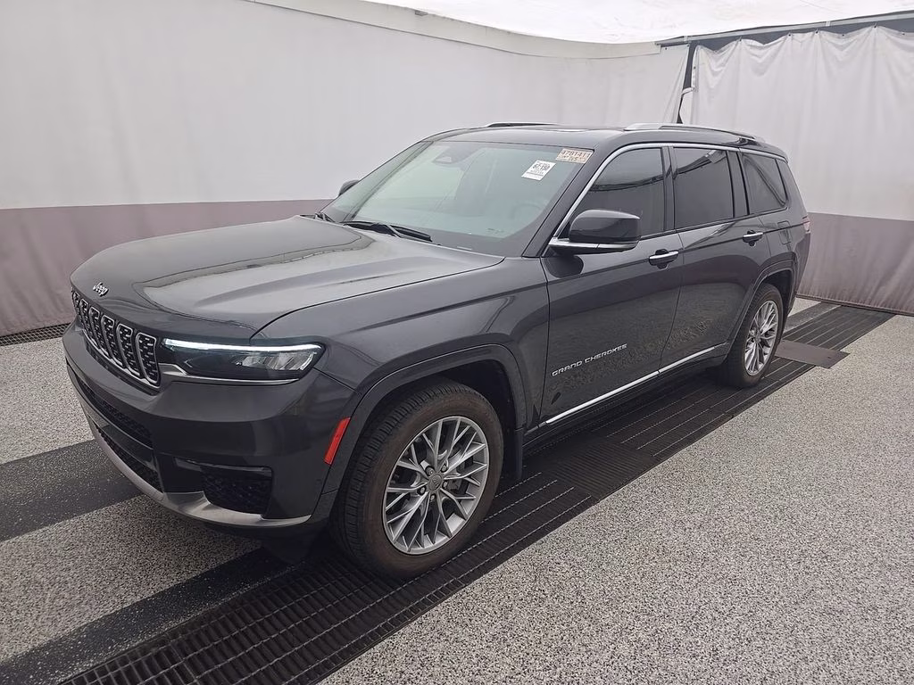 Used 2022 Jeep Grand Cherokee L Summit with VIN 1C4RJKET4N8540446 for sale in Forest Lake, Minnesota