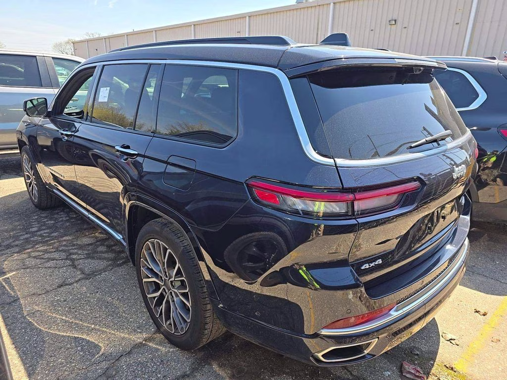 2024 Midnight Sky Jeep Grand Cherokee L Summit Reserve w/Pro-Tech & Luxury Pkgs 4X4 SUV
