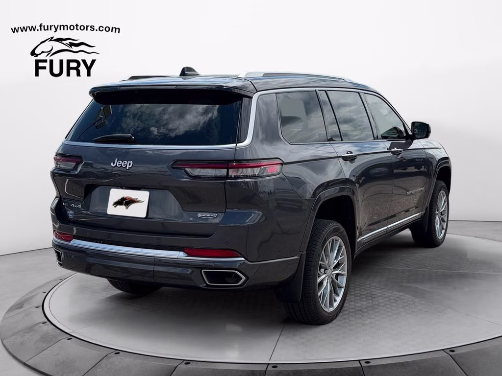 2022 Baltic Gray Metallic Clearcoat Jeep Grand Cherokee L Summit w/Tech & Luxury Pkgs 4X4 SUV
