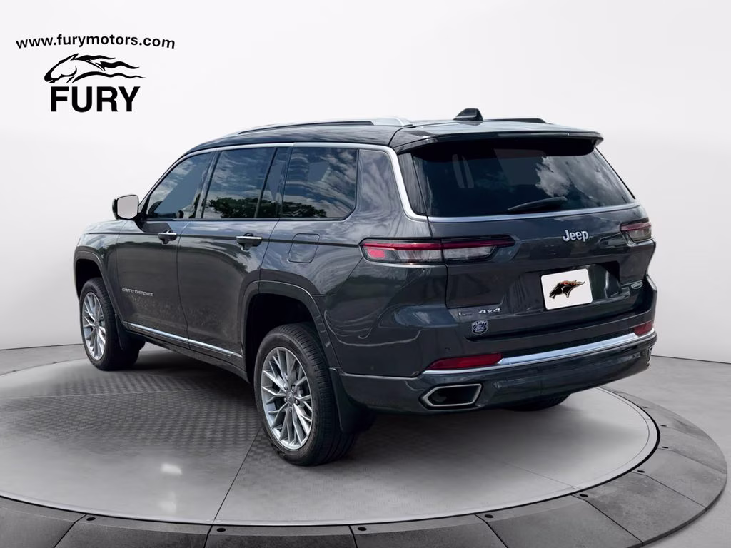 2022 Baltic Gray Metallic Clearcoat Jeep Grand Cherokee L Summit w/Tech & Luxury Pkgs 4X4 SUV