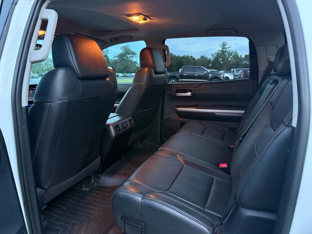 2015 Super White Toyota Tundra Limited 4X4 Truck