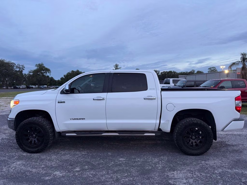 2015 Super White Toyota Tundra Limited 4X4 Truck
