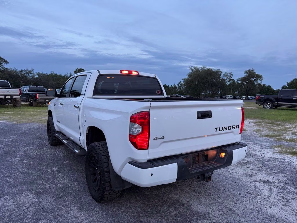 2015 Super White Toyota Tundra Limited 4X4 Truck