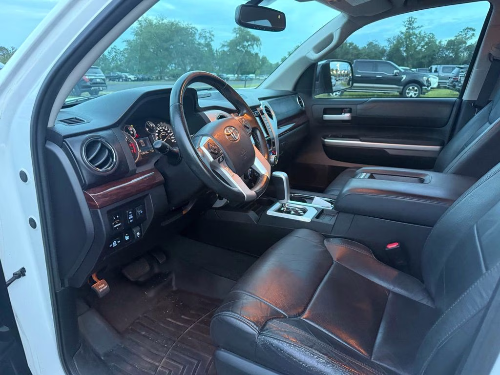 2015 Super White Toyota Tundra Limited 4X4 Truck