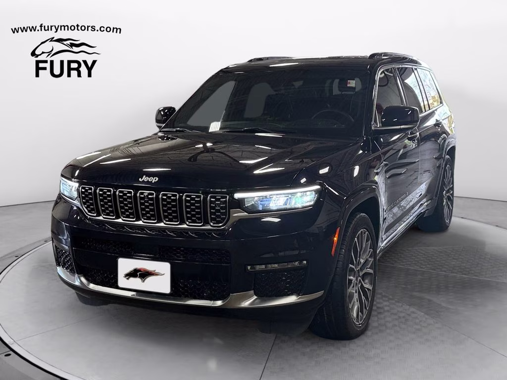 2024 Midnight Sky Jeep Grand Cherokee L Summit Reserve w/Pro-Tech & Luxury Pkgs 4X4 SUV