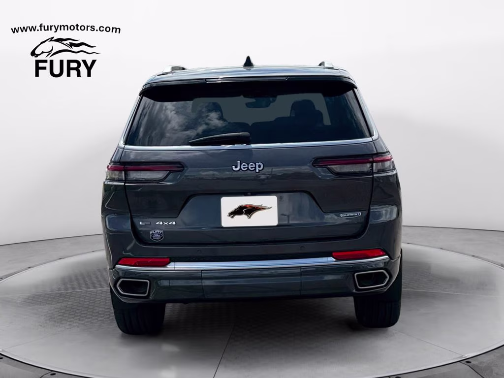 2022 Baltic Gray Metallic Clearcoat Jeep Grand Cherokee L Summit w/Tech & Luxury Pkgs 4X4 SUV