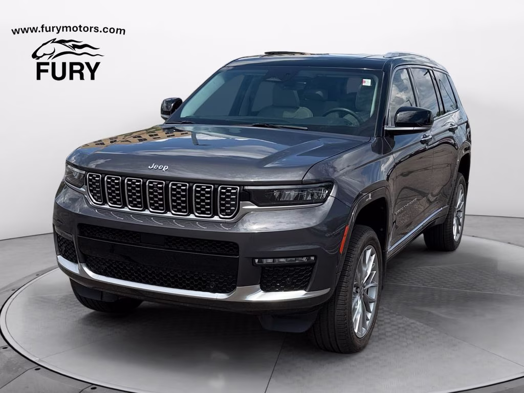 2022 Baltic Gray Metallic Clearcoat Jeep Grand Cherokee L Summit w/Tech & Luxury Pkgs 4X4 SUV