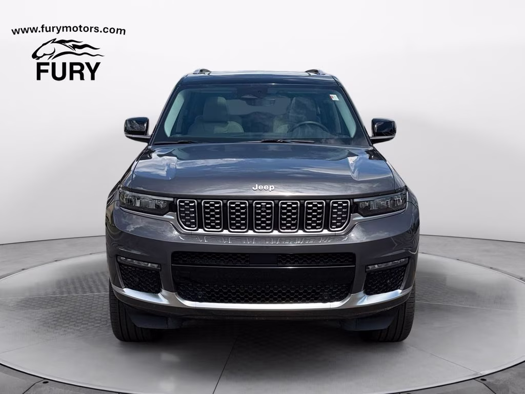 2022 Baltic Gray Metallic Clearcoat Jeep Grand Cherokee L Summit w/Tech & Luxury Pkgs 4X4 SUV