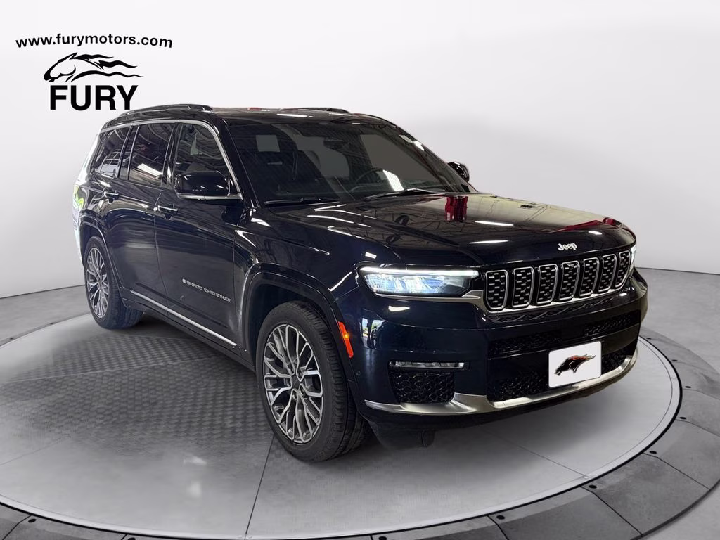 2024 Midnight Sky Jeep Grand Cherokee L Summit Reserve w/Pro-Tech & Luxury Pkgs 4X4 SUV