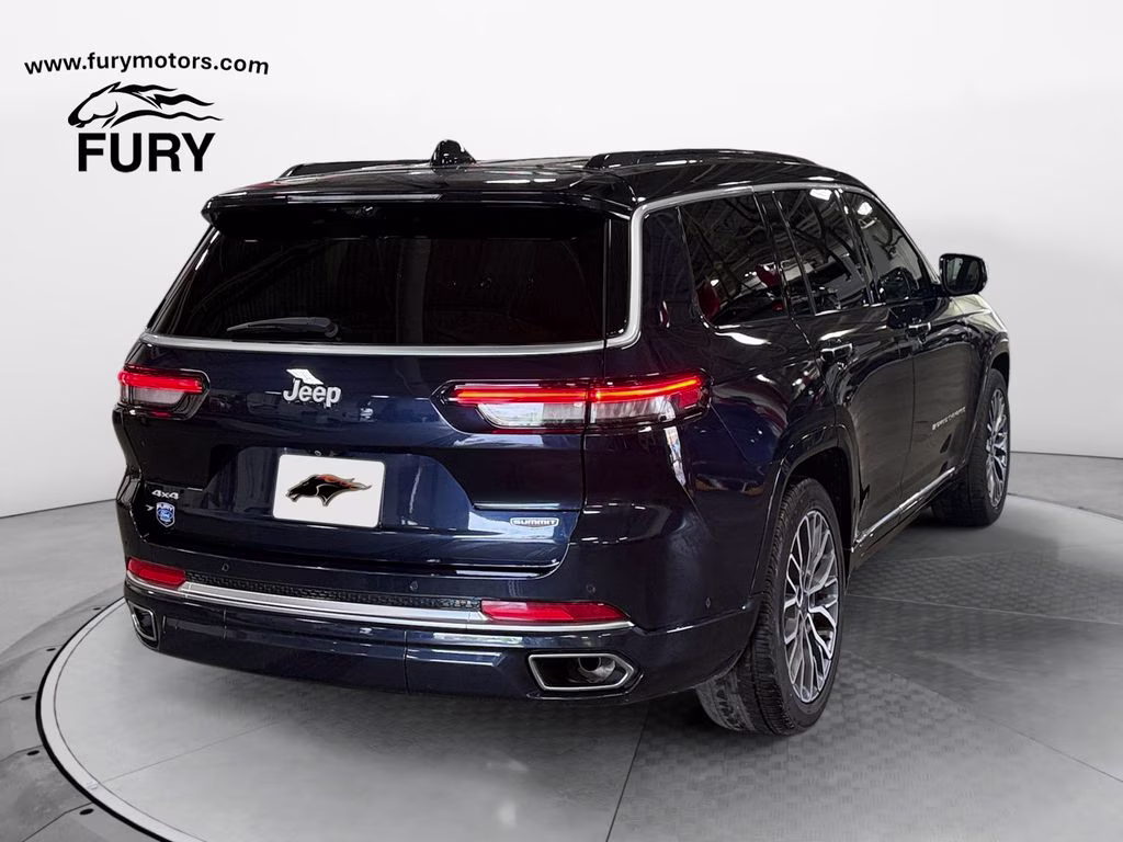 2024 Midnight Sky Jeep Grand Cherokee L Summit Reserve w/Pro-Tech & Luxury Pkgs 4X4 SUV