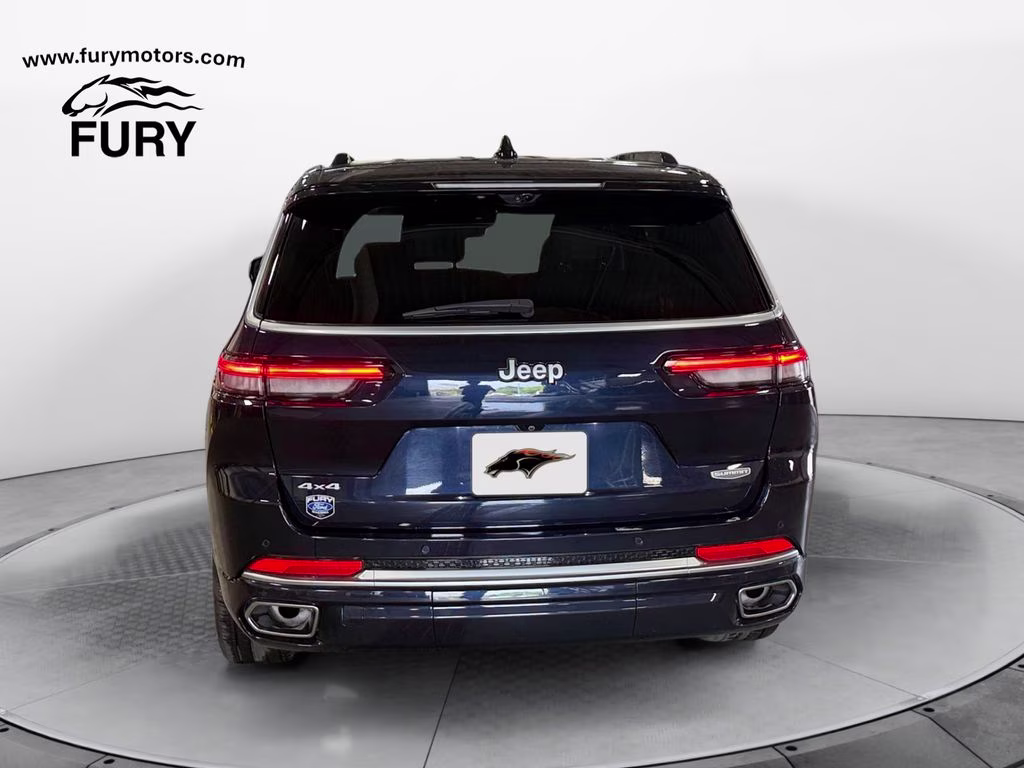 2024 Midnight Sky Jeep Grand Cherokee L Summit Reserve w/Pro-Tech & Luxury Pkgs 4X4 SUV